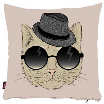 Kedili Yastık Kılıfı-64